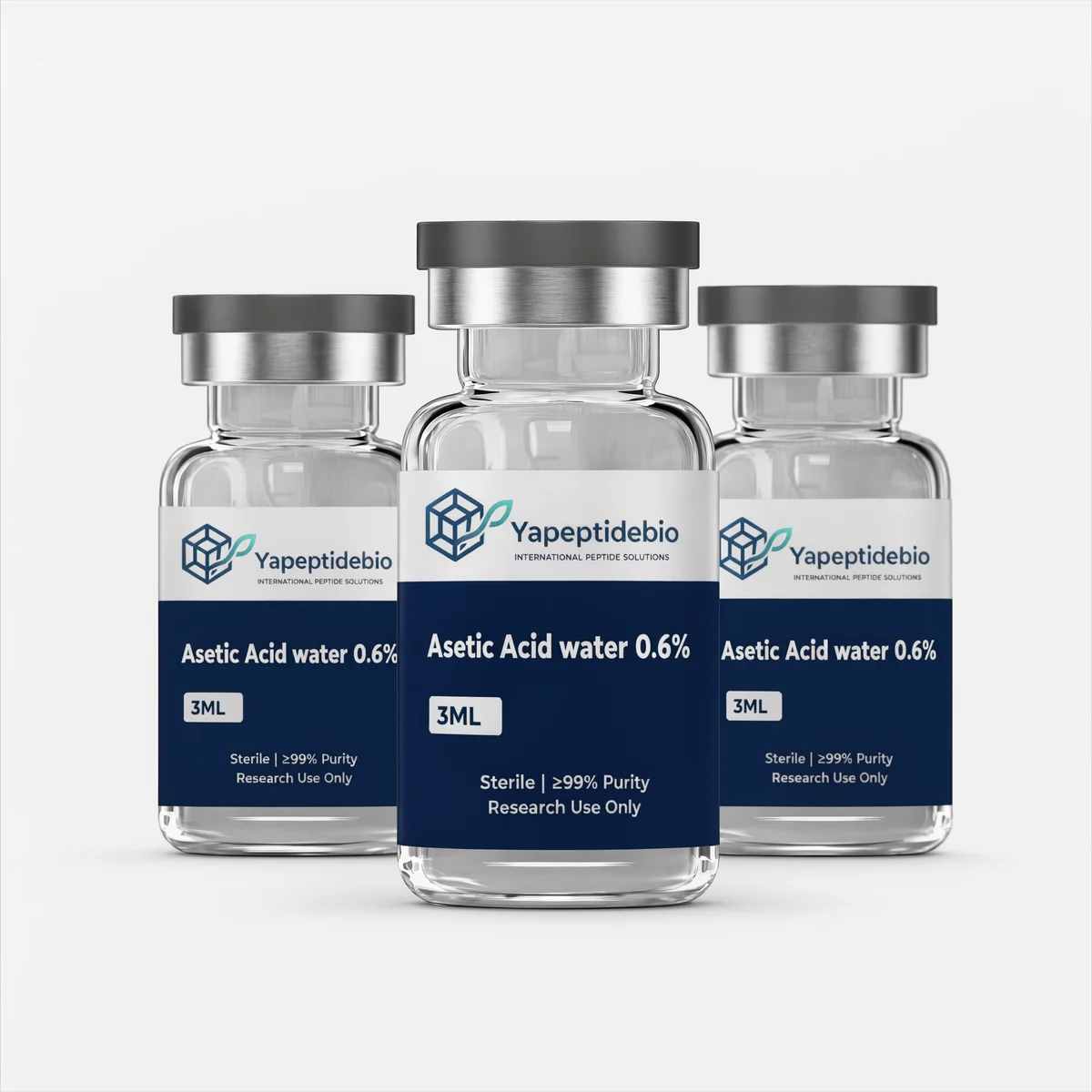 Acetic Acid Water 0.6% 3ml (AA3) Research Material
