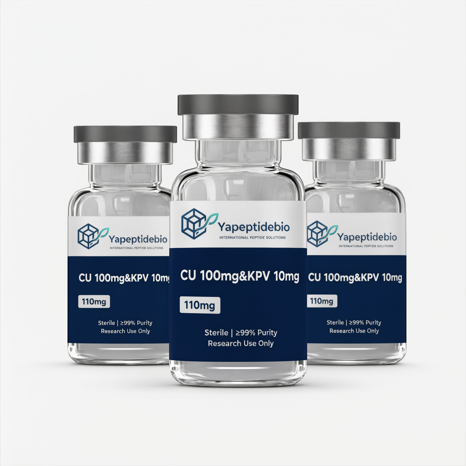 GHK-Cu 100mg + KPV 10mg (GK110) Research Peptide