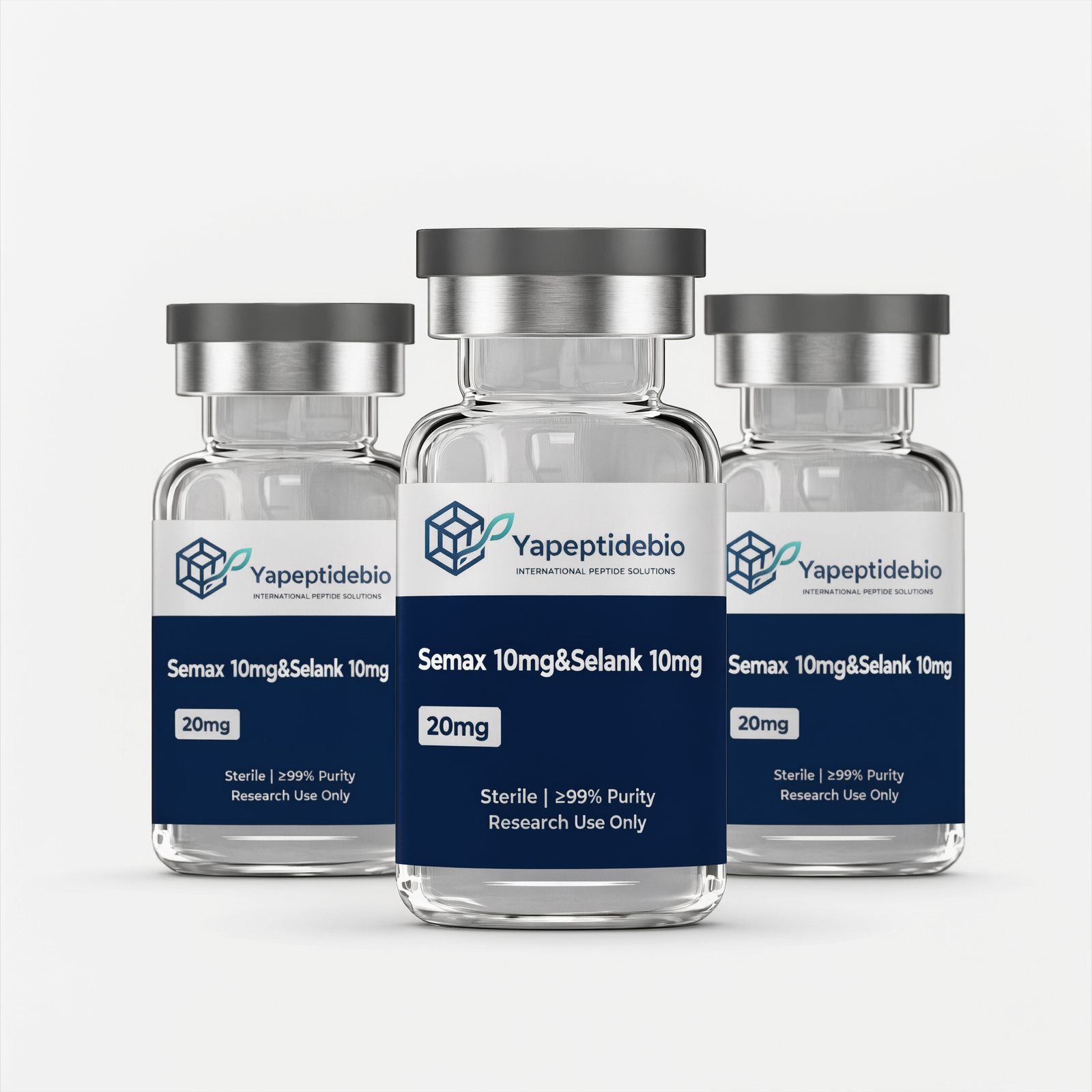 Semax 10mg + Selank 10mg (XS20) Research Peptide